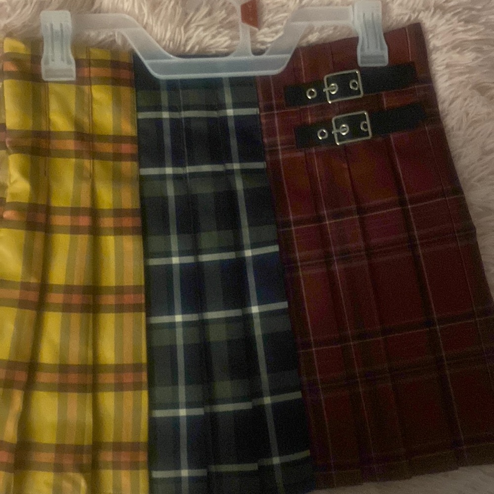 Plaid skirt